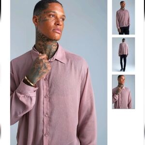 Boohoo Man Men's L Button-Up Shirt
